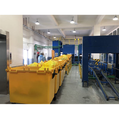 Incinerador de Resíduos Médicos Padrão Europeu 30-200t/D Capacidade de manuseio