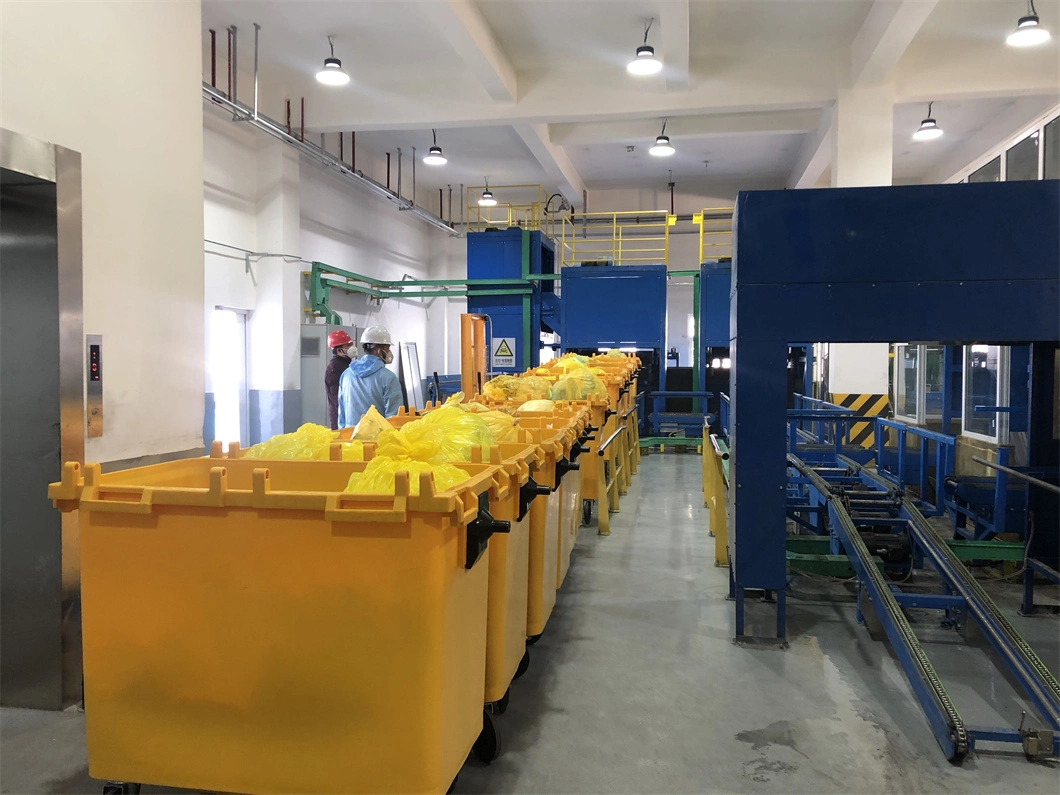 Incinerador PDX Gestão de resíduos hospitalares Capacidade de manuseio personalizada de 30 t/d-200 t/d 1
