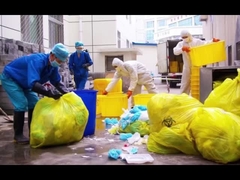 Incinerador de Resíduos Médicos Padrão Europeu 30-200t/D Capacidade de manuseio